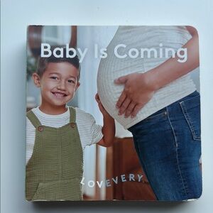 Baby Is Coming Book - White and Green